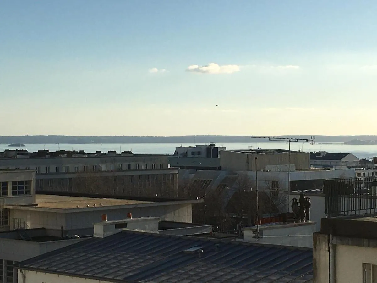 Apartment Appartement Vue Mer Brest Hyper Centre